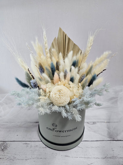 Dusty Blue Bloom Box