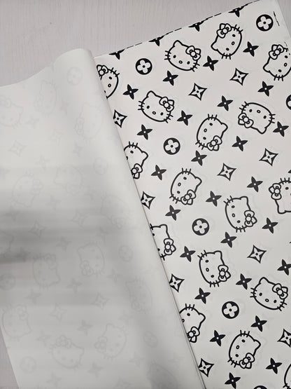 Luxury Brand Wrapping Paper (Hello Kitty x LV)