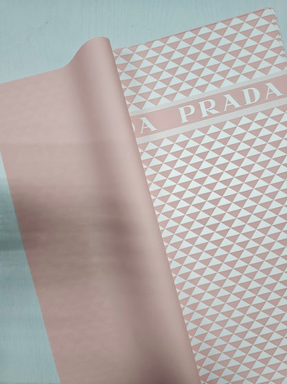 Luxury Brand Wrapping Paper (Prada)