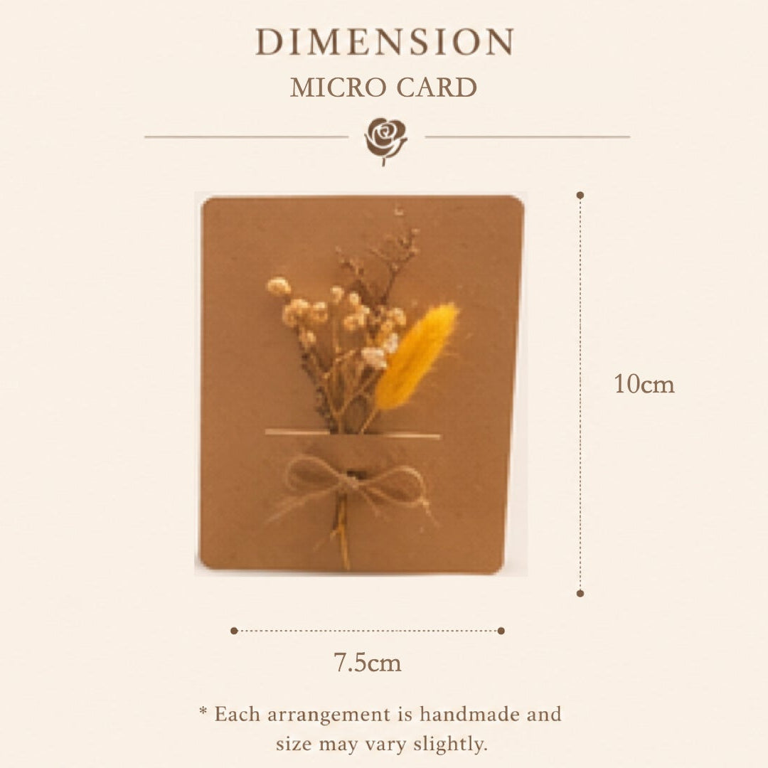 Mini Bouquet Card
