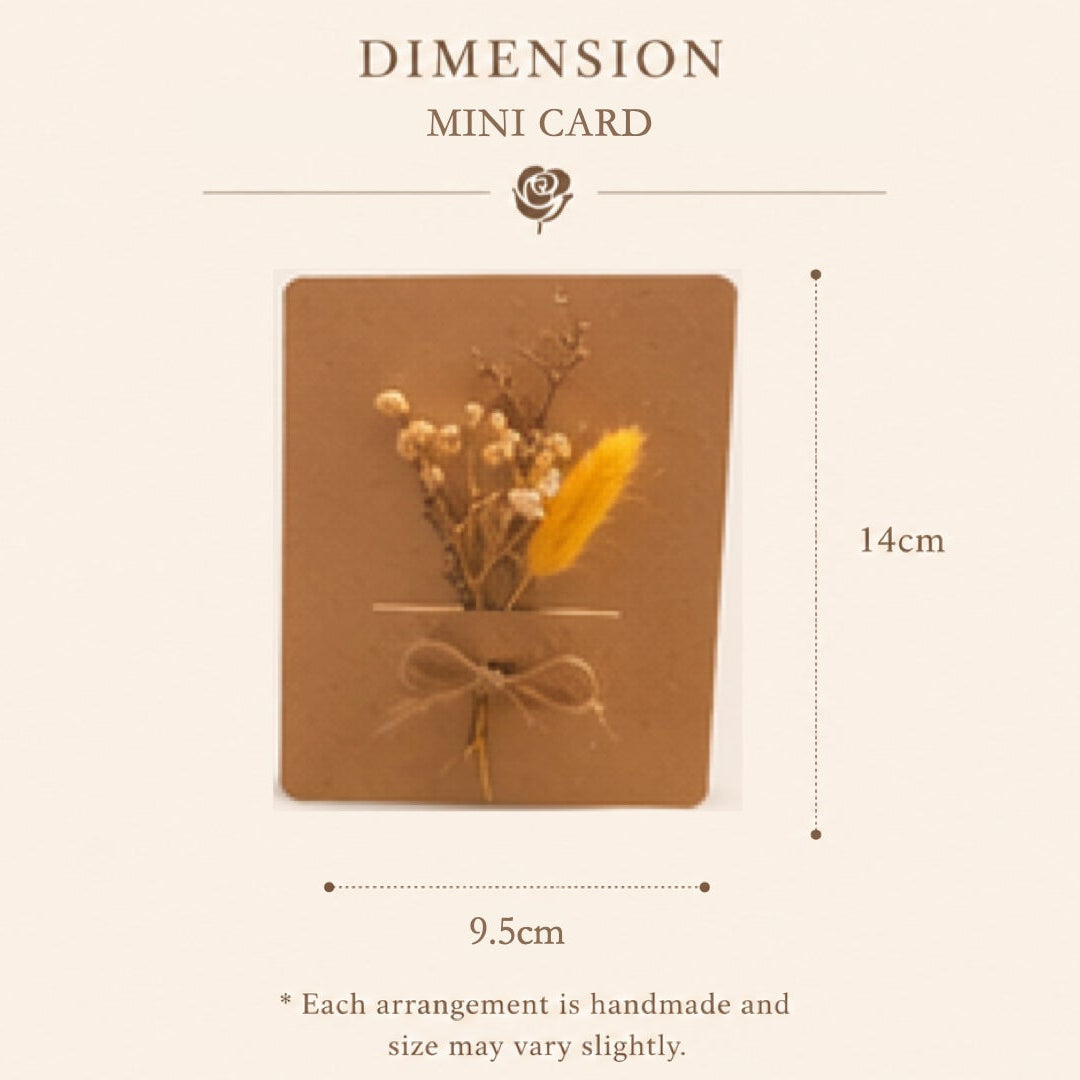 Mini Bouquet Card