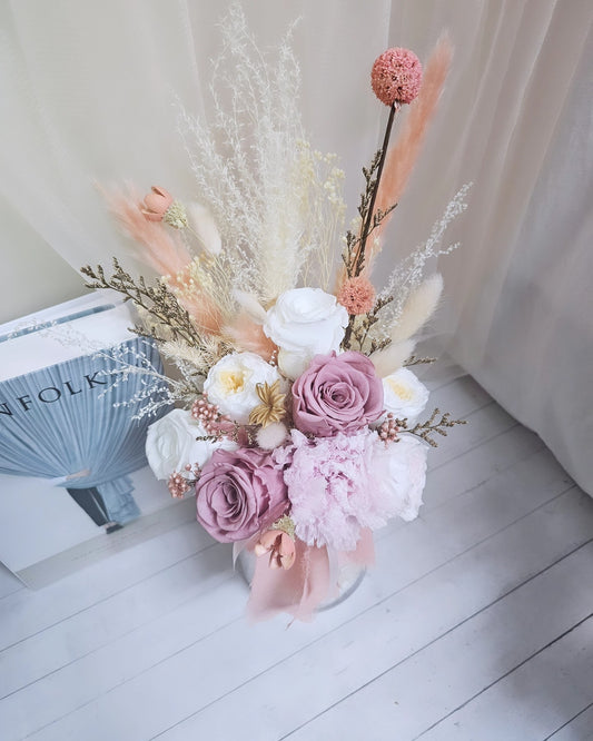 Peachy Blossoms in a Jar
