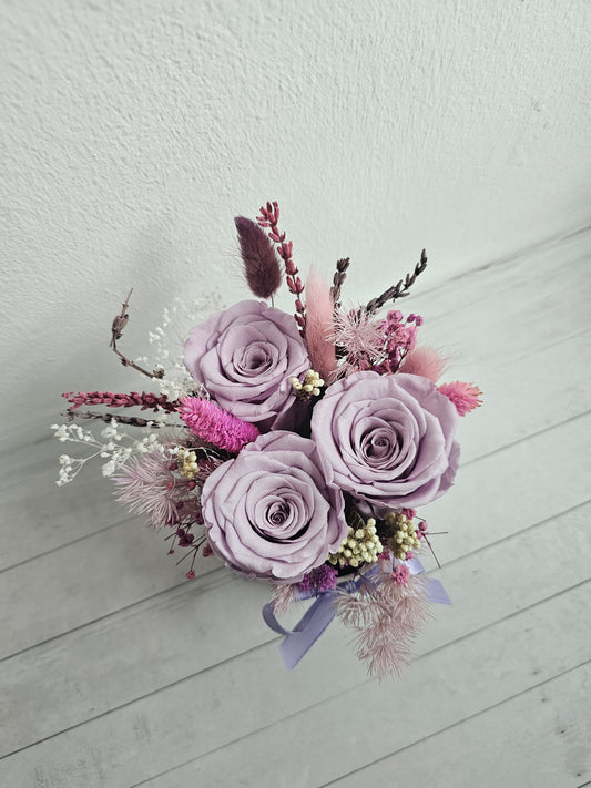 Petite Bloom Box - Dusty Purple