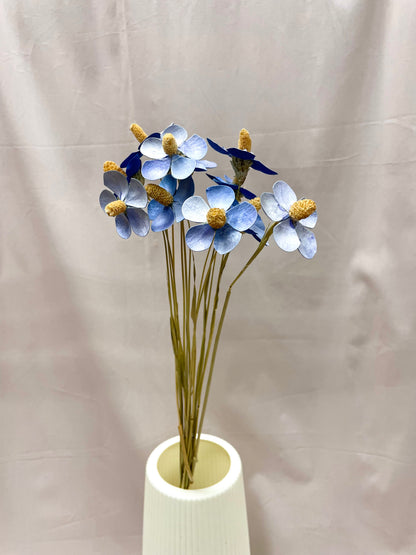 Handmade Gilly / Violet Wood Flower
