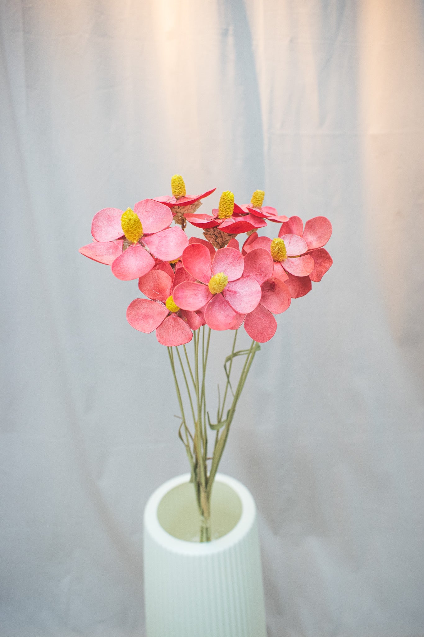 Handmade Gilly / Violet Wood Flower